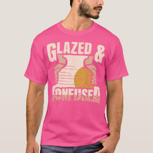 Camiseta Louça Cerâmica Confusa Vidrada Artistas Engraçados