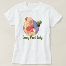Camiseta Louca Dama das Plantas