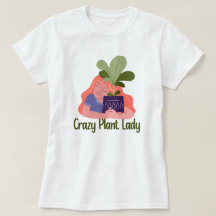 Camiseta Louca de Plantas