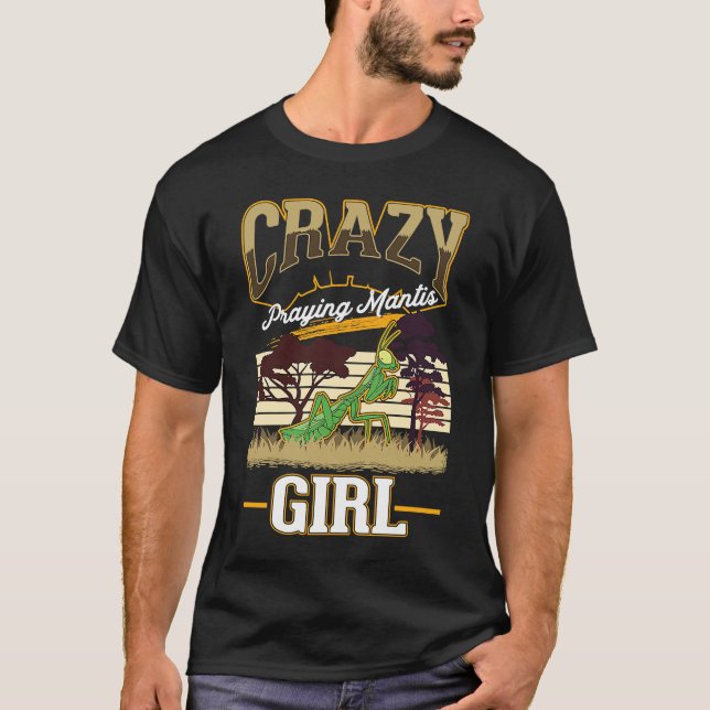 Camiseta Louca Rezando Menina (Frente)