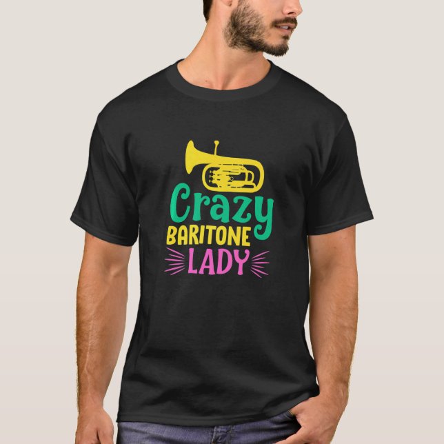 Camiseta Louca Senhora Baritone (Frente)
