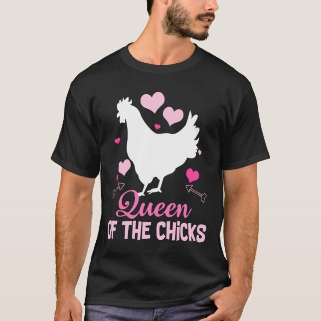 Camiseta Louca Senhora de Frango (Frente)