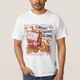 Camiseta Louca Sobre Slots