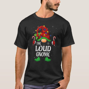 Camiseta Louco Gnomo Buffalo Red Xadrez Matching Family Chr