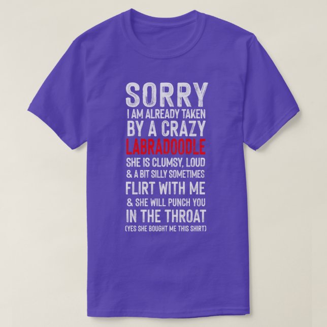 Camiseta Louco Labradle Meme Humor (Frente do Design)