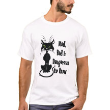 Louco, Mau e Perigoso de Conhecer, gato preto