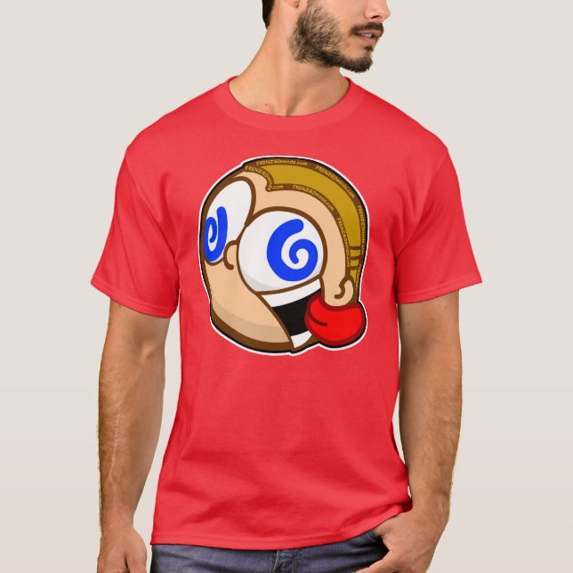 Camiseta LOUCO na PARTE DIANTEIRA, FRENZIEDminds suporte (Frente)