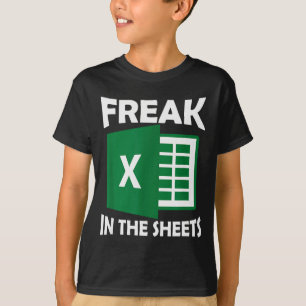 Camiseta Louco nas Folhas, Contador Planilha Divertida