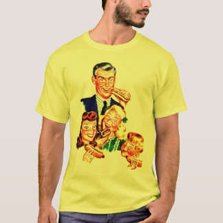 CAMISETA LOUCO PARA O T-SHIRT DOS CACHORROS QUENTES