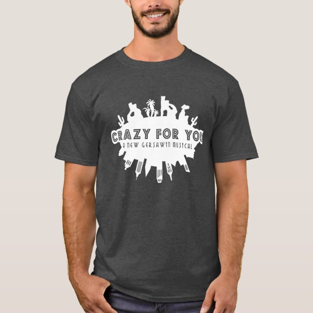 Camiseta Louco Para Você: Um Novo Musical Gershwin (Frente)