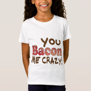 Camiseta Louco por Bacon