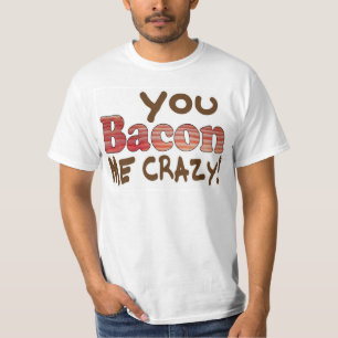 Camiseta Louco por Bacon