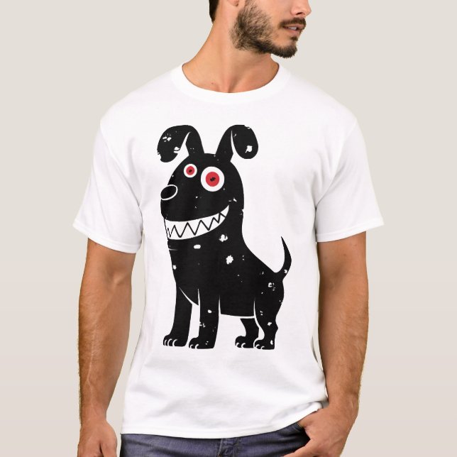 Camiseta Louco por Cachorro (Frente)