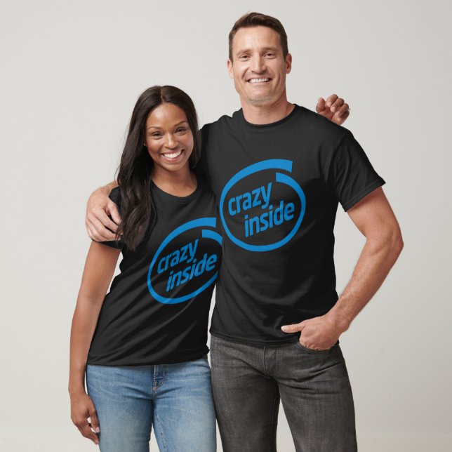 Camiseta Louco por dentro (Unissex)