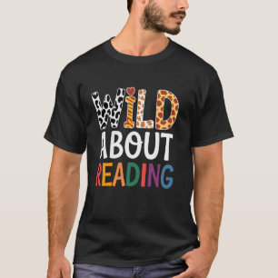 Camiseta Louco Por Ler Livros E Dia Da Biblioteca Do Biblió