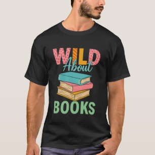 Camiseta Louco por Livros Leitura de Minhoca