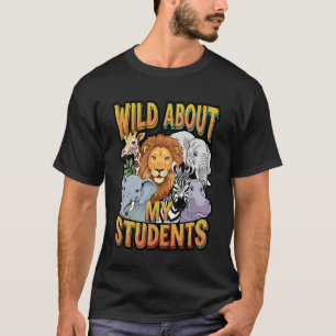 Camiseta Louco Por Meus Animais Alunos Professor