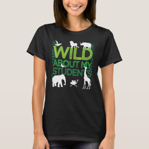 Camiseta Louco Por Meus Animais Alunos Professor