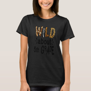Camiseta Louco Por Professora Do 5º Ano Aluno Primeiro Dia