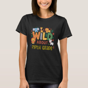 Camiseta Louco por Quinta Série Safari Animais da Selva de 