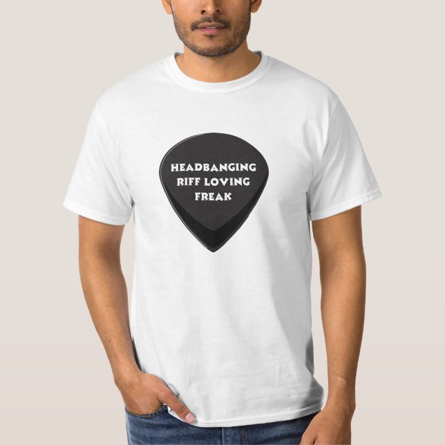 Camiseta Louco por Riffs e Headbanging (Frente)