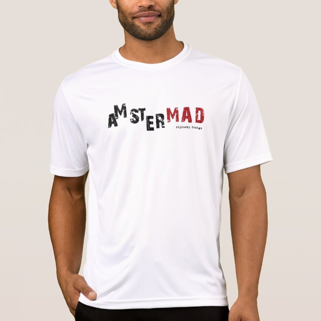 Camiseta Louco sobre Amsterdã (Frente)