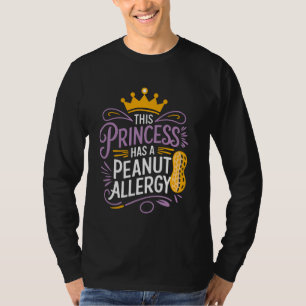 Camiseta Loucos Alergia Comida Alergia Alergia Mês