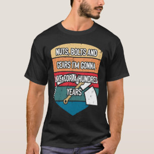 Camiseta Loucos Bolts and Gears Eu vou amar por cem Y