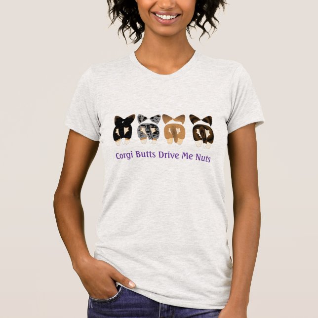 Camiseta Loucos Corgi Drive Me (Frente)