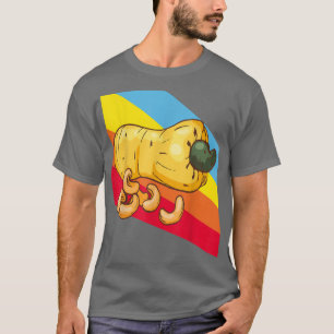 Camiseta Loucos de caju Comida vegetariana