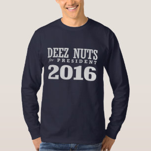 Camiseta Loucos de Deez para o presidente 2016