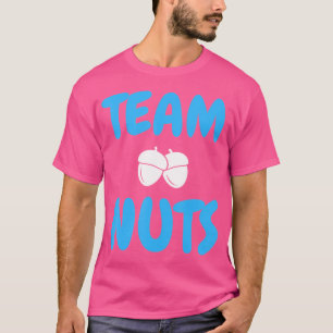 Camiseta Loucos de Equipe Gênero Revelar Menino Corresponde
