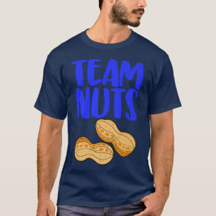 Camiseta Loucos de Equipe Peanut Engraçada Revelação de Gên