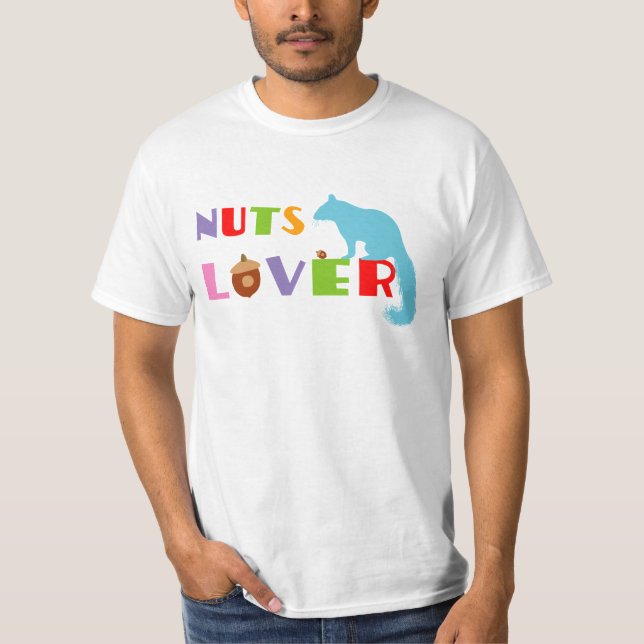 Camiseta Loucos de esquilo (Frente)