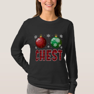 Camiseta Loucos De Peito Correspondendo Castanhas Engraçada