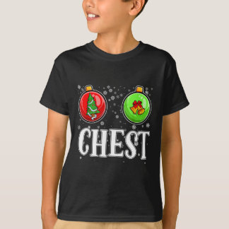 Camiseta Loucos De Peito Correspondentes A Casais De Natal