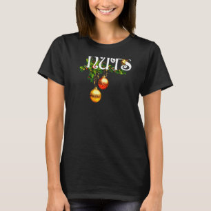 Camiseta Loucos De Peito Correspondentes À Casal De Castanh