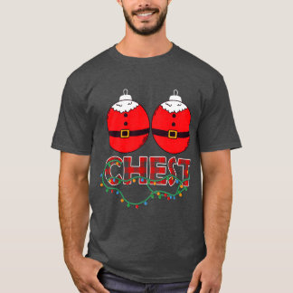Camiseta Loucos de peito Noite de Natal Correspondente