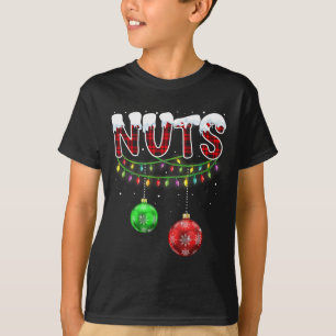 Camiseta Loucos do tórax que combinam castanhas divertidas