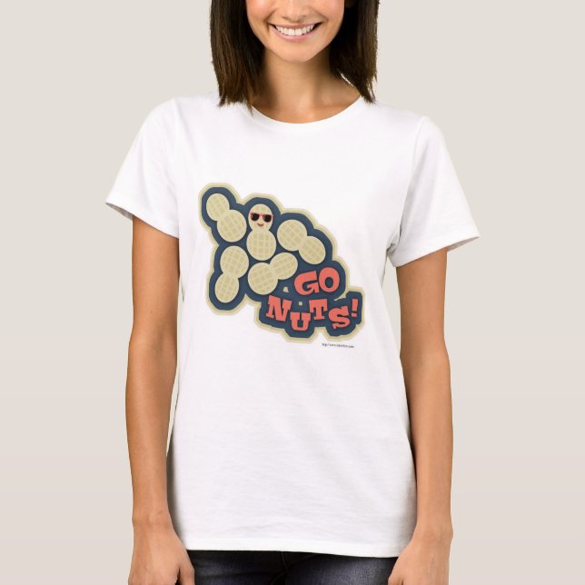 Camiseta Loucos Engraçados Cartoon Comida (Frente)
