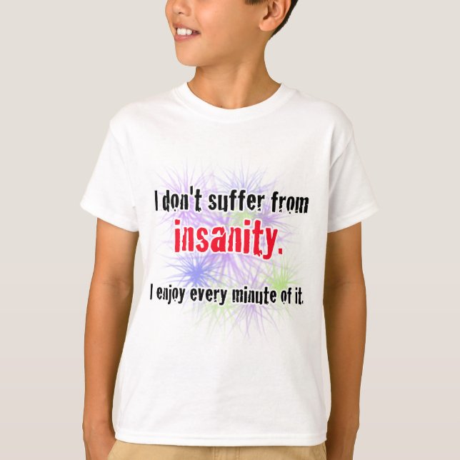 Camiseta loucura (Frente)