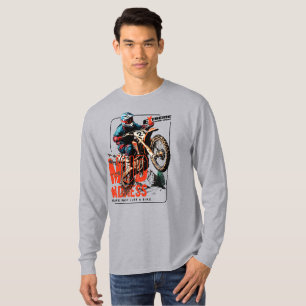 Camiseta Loucura Capa longa masculina