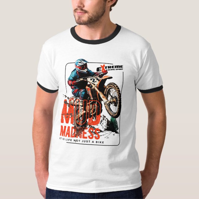 Camiseta Loucura | Dedo masculino (Frente)