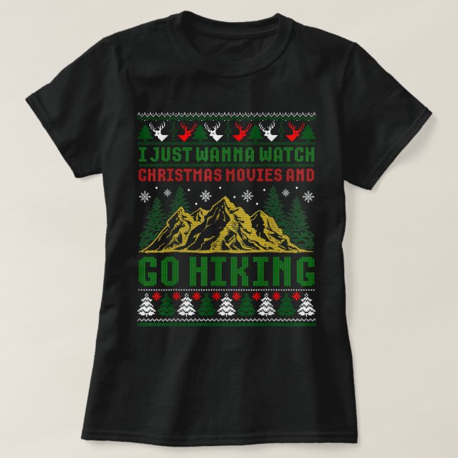 Camiseta Loucura Engraçada Fúria Natal Feio Ca (Frente do Design)