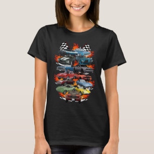 Camiseta Loucura por Carros! Carros Musculosos, Carros Clás
