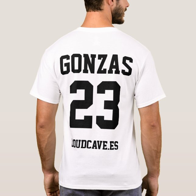 Camiseta Loud Cave - Gonzas (Verso)