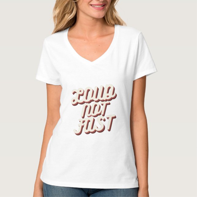 CAMISETA LOUD NOT FAST (Frente)