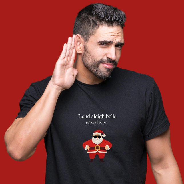 Camiseta Loud Sleigh Bells Salve Vidas Festas de Moto Natal (Criador carregado)