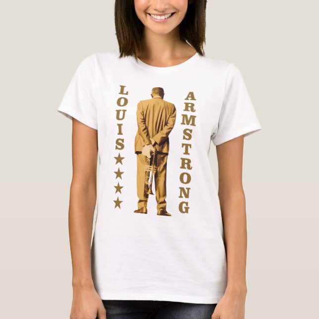 Camiseta Louis Armstrong (Frente)