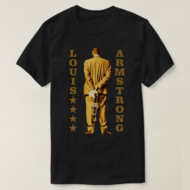 Camiseta Louis Armstrong 3 (Frente do Design)